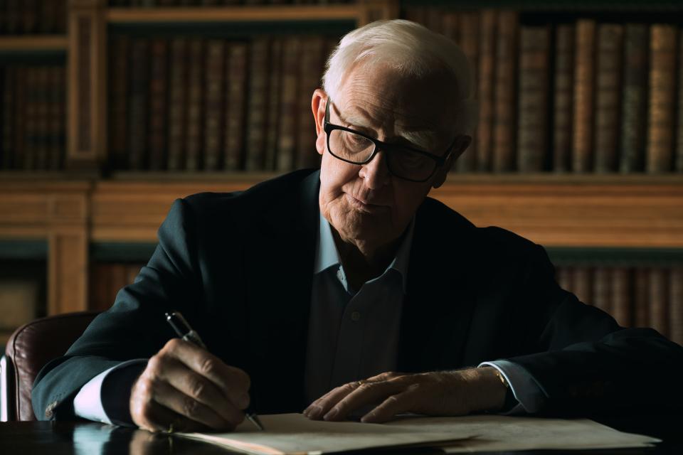 Author David Cornwell – better known by his pen name, John le Carré – is the subject of the Apple TV+ documentary "The Pigeon Tunnel."