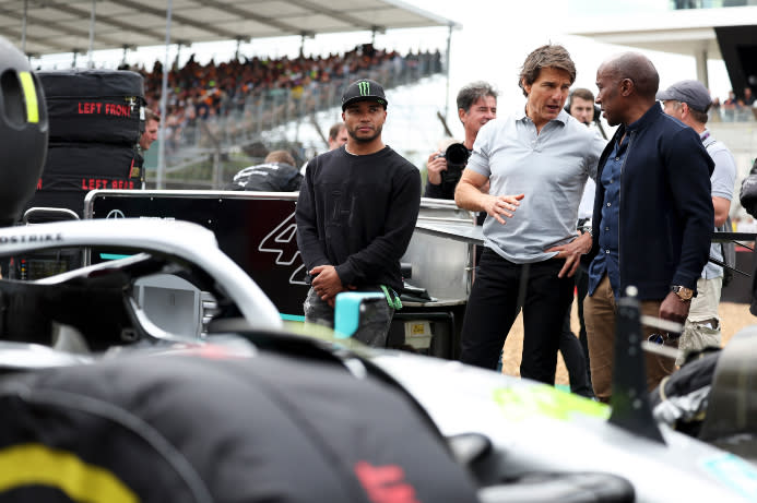 Nicolas Hamilton, Tom Cruise, Anthony Hamilton - Credit: HOCH ZWEI/picture-alliance/dpa/AP Images.