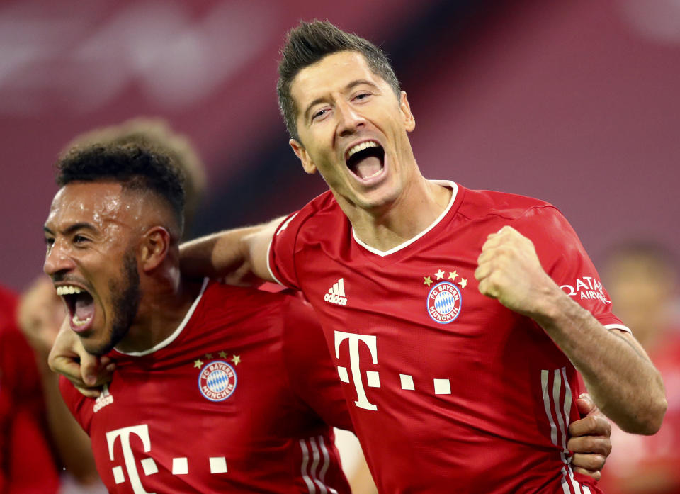 Expect Robert Lewandowski and Bayern Munich to boss around Group A in the Champions League. (AP Photo/Matthias Schrader)