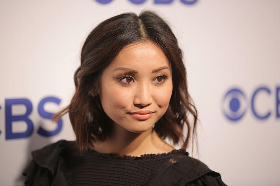 Closeup of Brenda Song