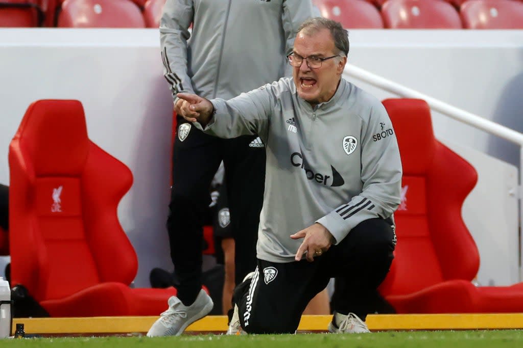 Marcelo Bielsa, Leeds United manager (POOL/AFP via Getty Images)