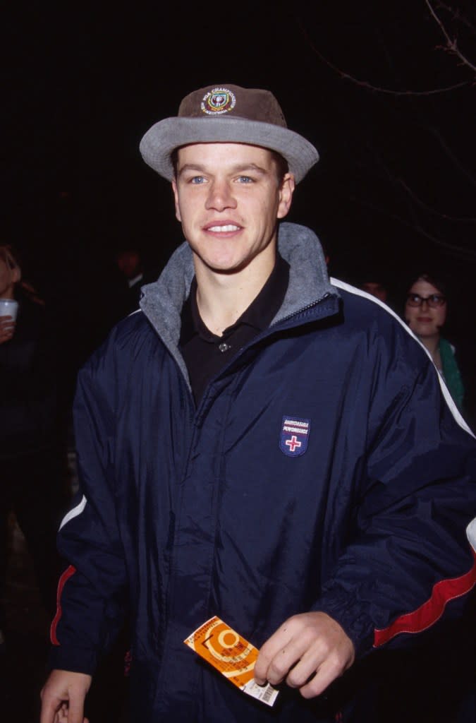 Matt Damon during Sundance Film Festival 2000 - Committed Premiere at Park City Library in Park City, Utah, United States.