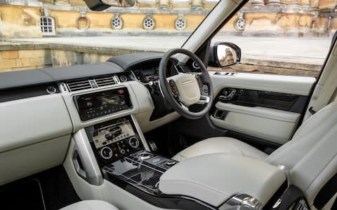 Range Rover interior