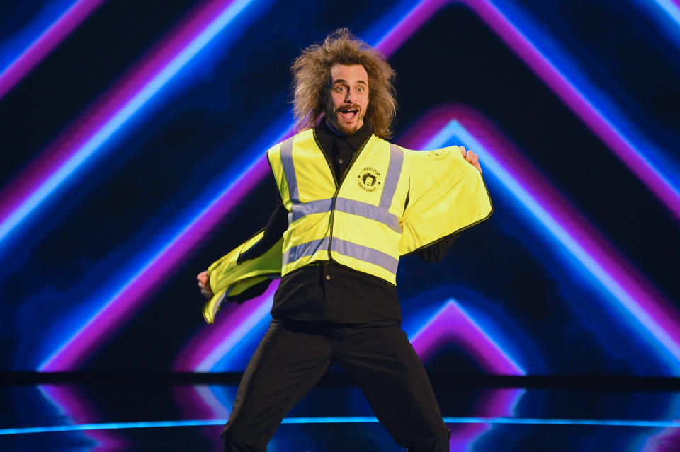 BGT 2023 was won by Norwegian comedian Viggo Venn. (ITV)