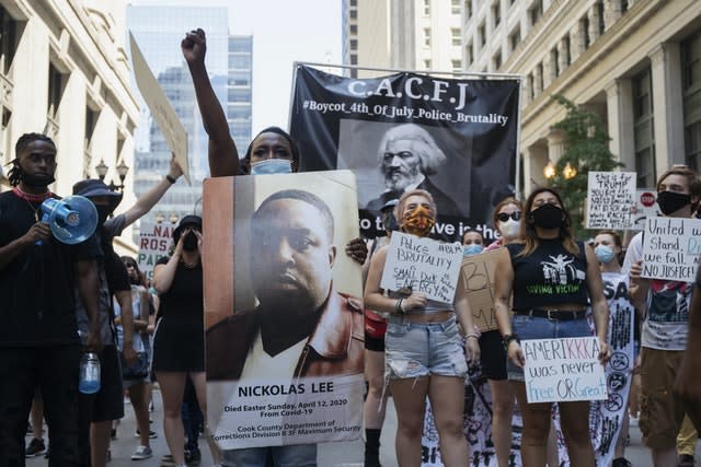 Racial Injustice Fourth of July Chicago