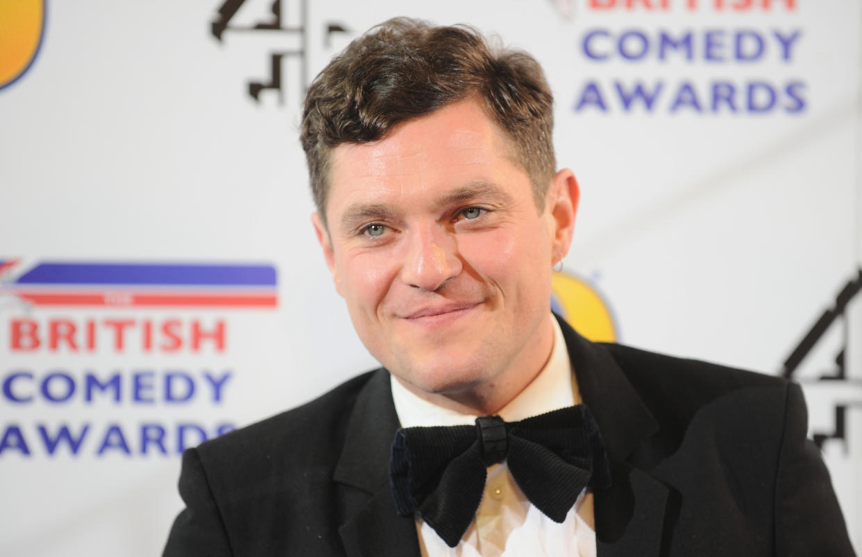 Mathew Horne attends the British Comedy Awards at Fountain Studios on December 12, 2013 in London, England.  (Photo by Ferdaus Shamim/WireImage)