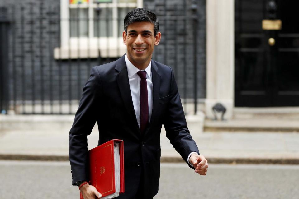 Chancellor of the Exchequer Rishi Sunak leaves Downing Street: REUTERS