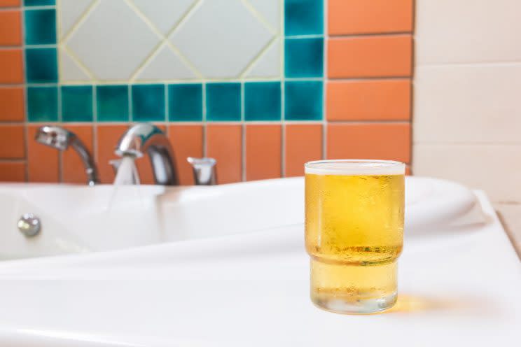 Can a beer bath be good for your skin?