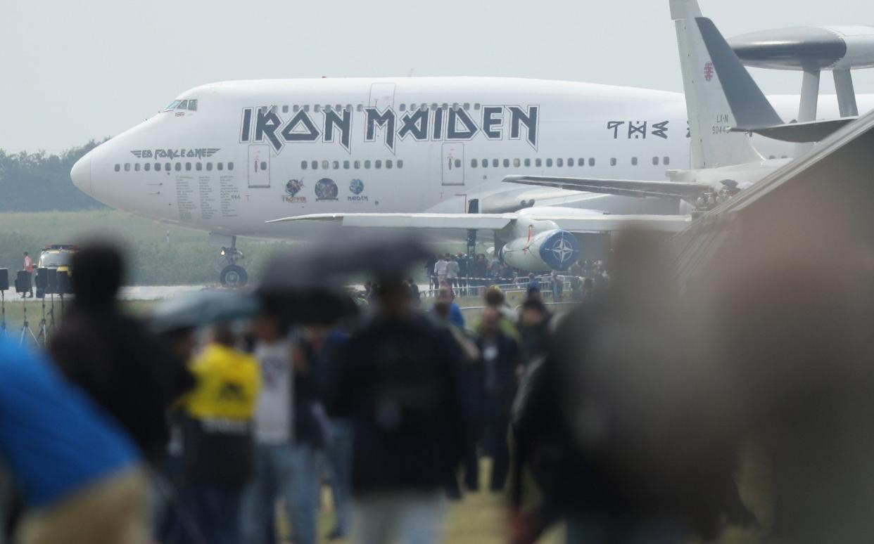 It's hard to imagine bands like Iron Maiden on a Ryanair flight - Sean Gallup