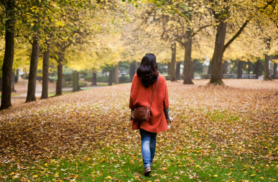 Getting outside for a walk can give your immune system a boost [Photo: Getty]