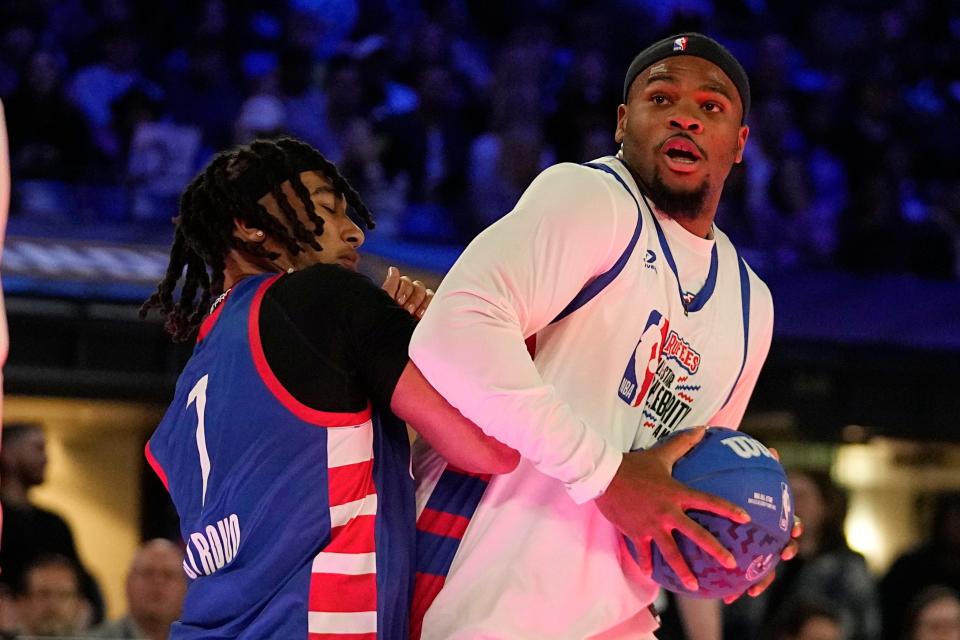 Micah Parsons won the MVP of the NBA All-Star Celebrity Game.