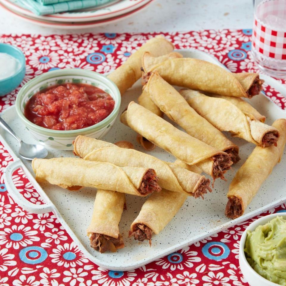 healthy snacks for kids air fryer taquitos