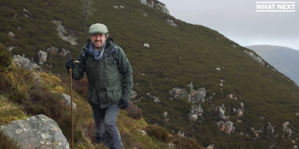 richard hammond hiking video coma where he went tree