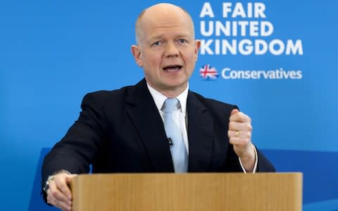 Lord Hague - Credit: AFP