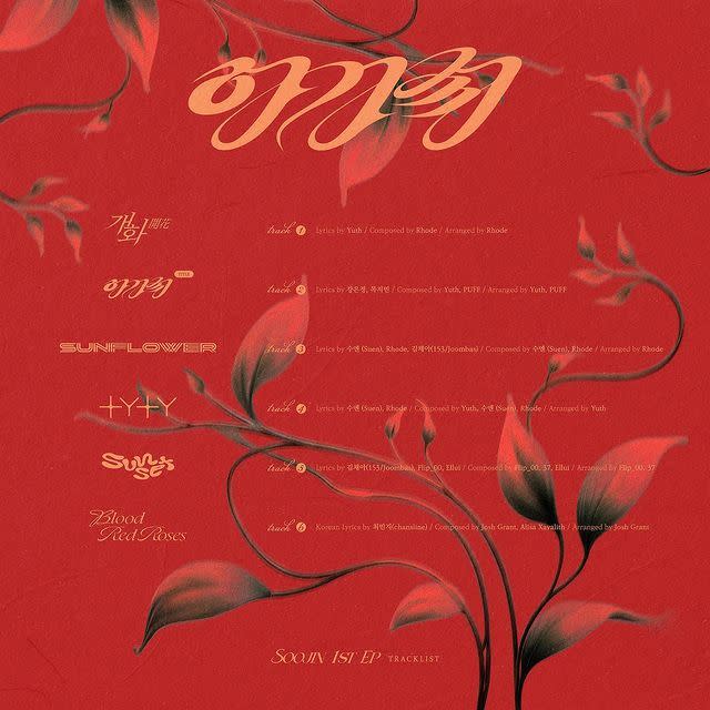 穗珍專輯《小姐》共6首曲目。（圖／翻攝自IG）