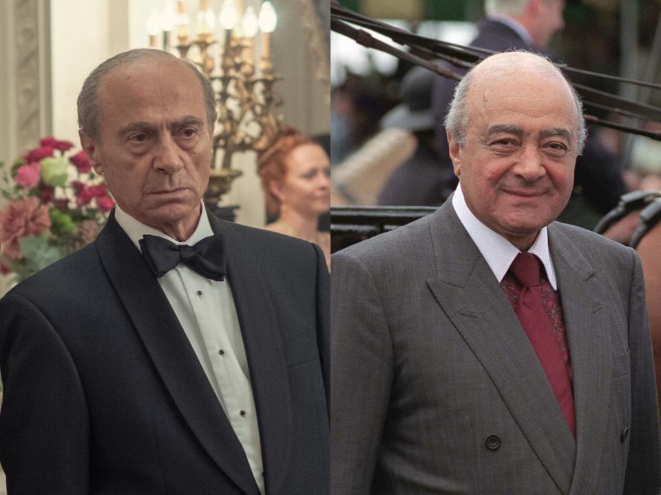 Salim Daw plays Mohamed Al-Fayed in season five of Netflix's "The Crown."