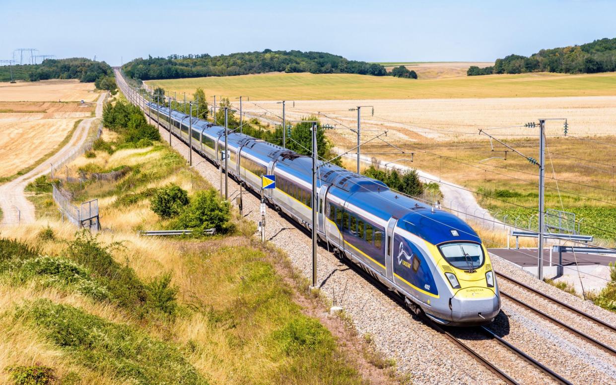 Eurostar train