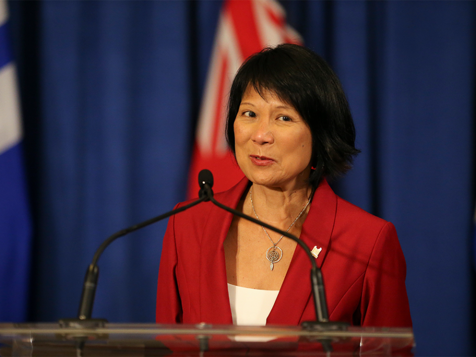  Toronto Mayor Olivia Chow supports an increase to the city’s vacant home tax.