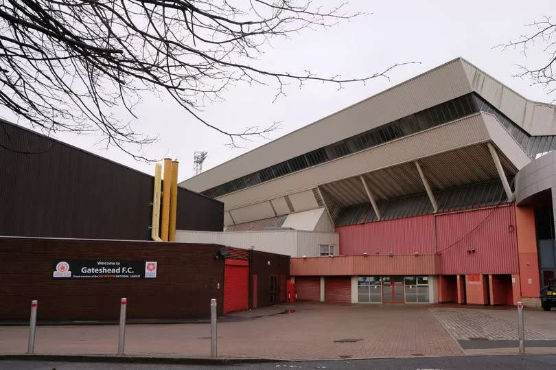 Gateshead International Stadium., the home of the Heed.