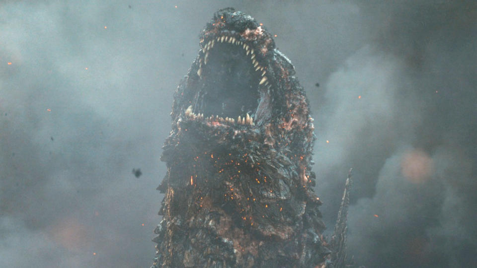 Godzilla Minus One made the titular creature even scarier than it has been in years. (Toho/Anime Ltd)