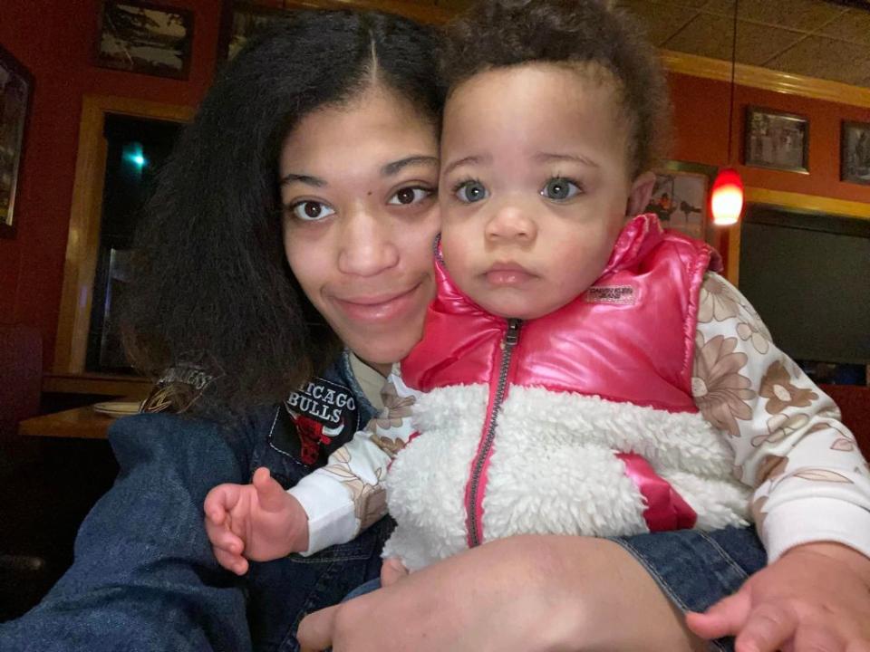 Persia Nelson, 24, is facing second-degree murder charges in connection with the death of her baby daughter Halo Branton. Facebook/Persia Marie