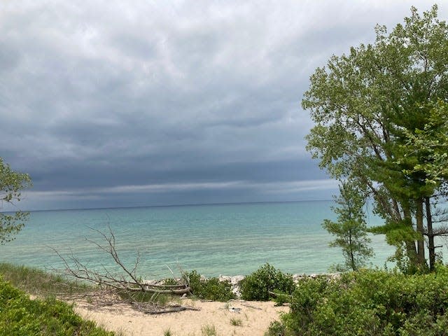 This is a July 15, 2021 contributed photo of Lake Michigan at Indiana Dunes National Park.