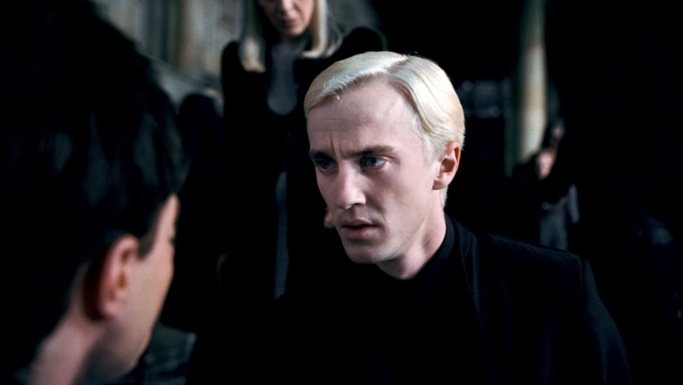 Tom Felton in one of the "Harry Potter" movies