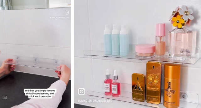 Where to Buy the Viral Adhesive Floating Shelves From TikTok