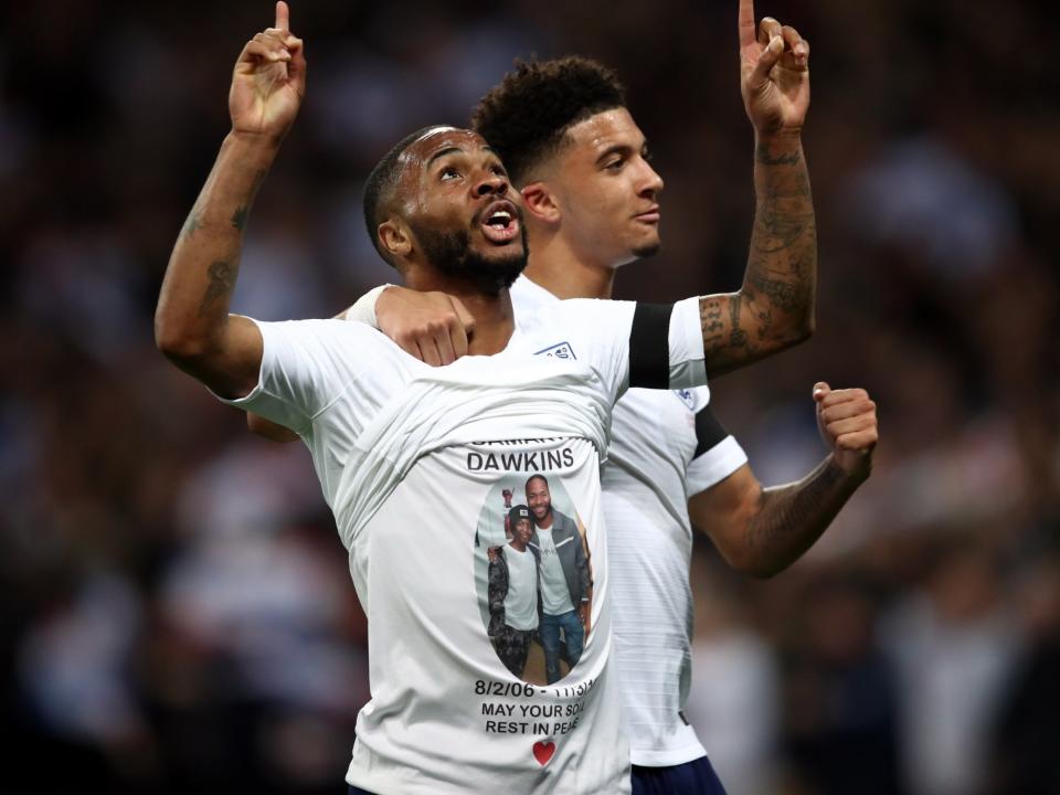 Jadon Sancho: Raheem Sterling is an inspiration to England’s young players