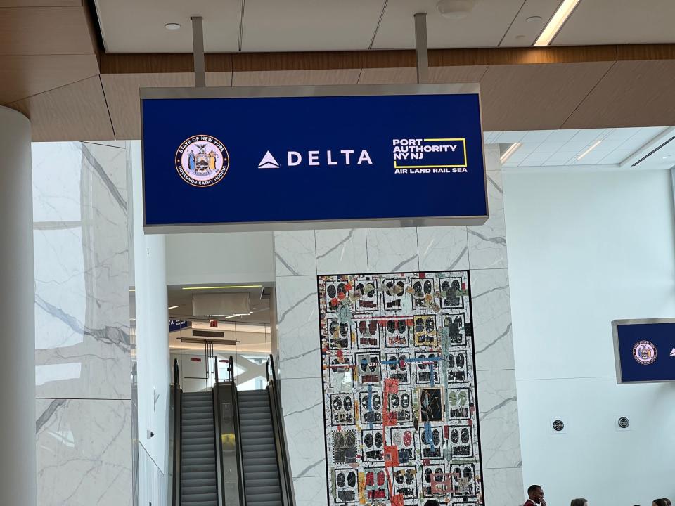 Delta Air Lines' new Terminal C at LaGuardia Airport.