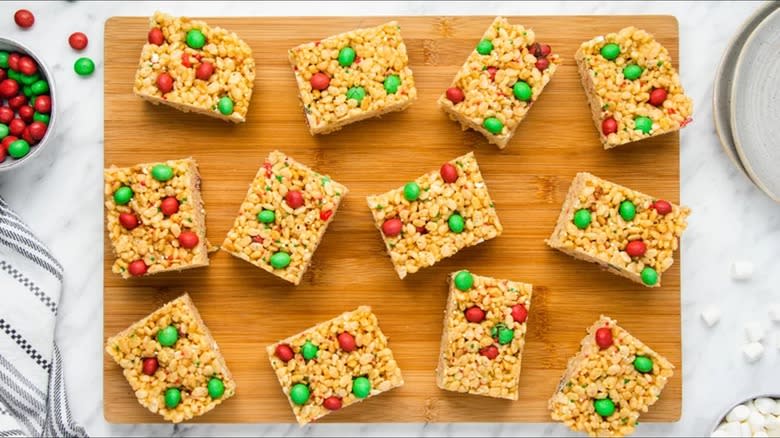 Christmas Rice Krispie Treats