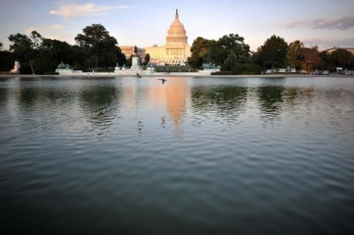The US Capitol is seen reflected in the pond of the National Mall in Washington DC. World Bank chief Robert Zoellick has said that investors had lost confidence in the economic leadership of several key countries, warning global markets were in a "new danger zone" as a result