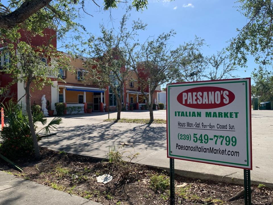 Paesano's Fresh Italian Market announced earlier this month it has permanently closed following Hurricane Ian's destruction from Sept. 28.