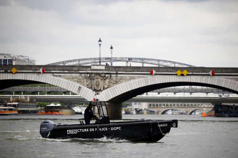 Seine river police gear up for security