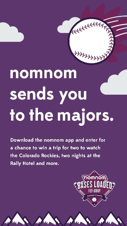 nomnom sends you to the majors