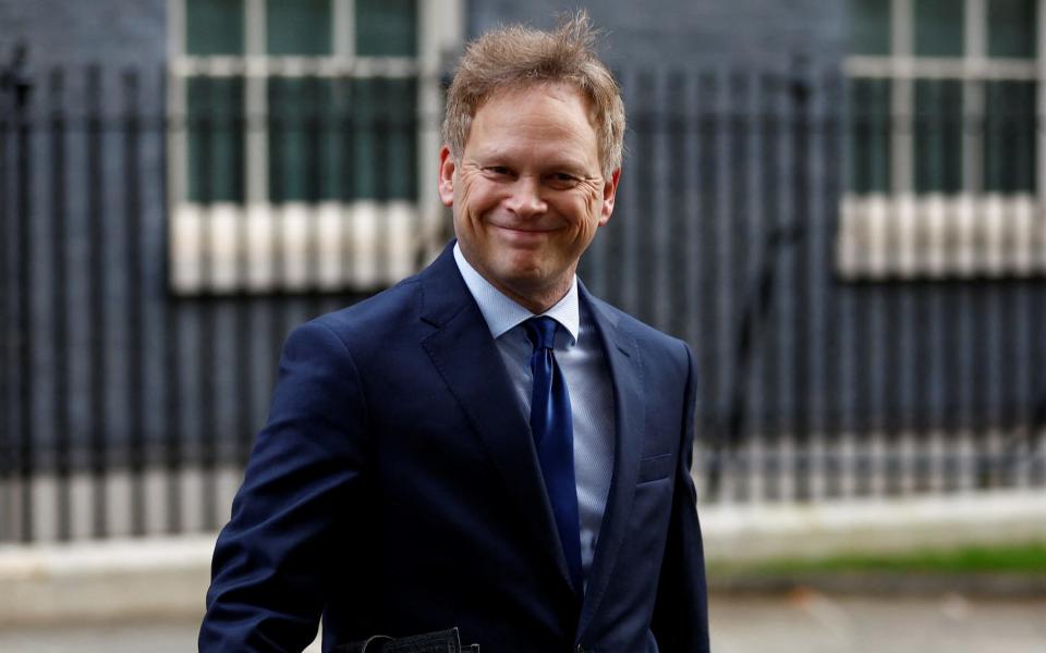 Grant Shapps insisted he is taking a "personal lead" on heat pumps - REUTERS