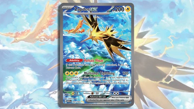 Zapdos ex Special Illustration Rare #202