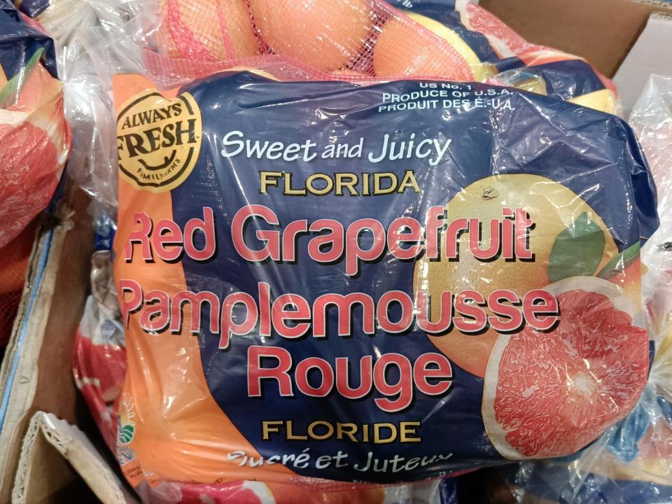 Florida red grapefruit at Costco