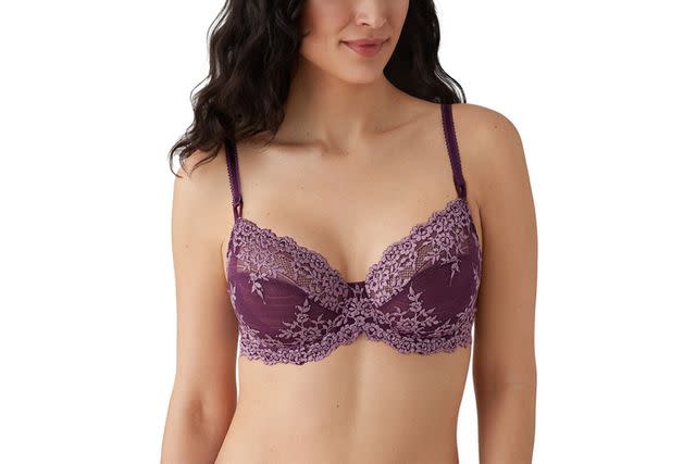 Embrace Lace Delicious White Soft Cup Bra from Wacoal