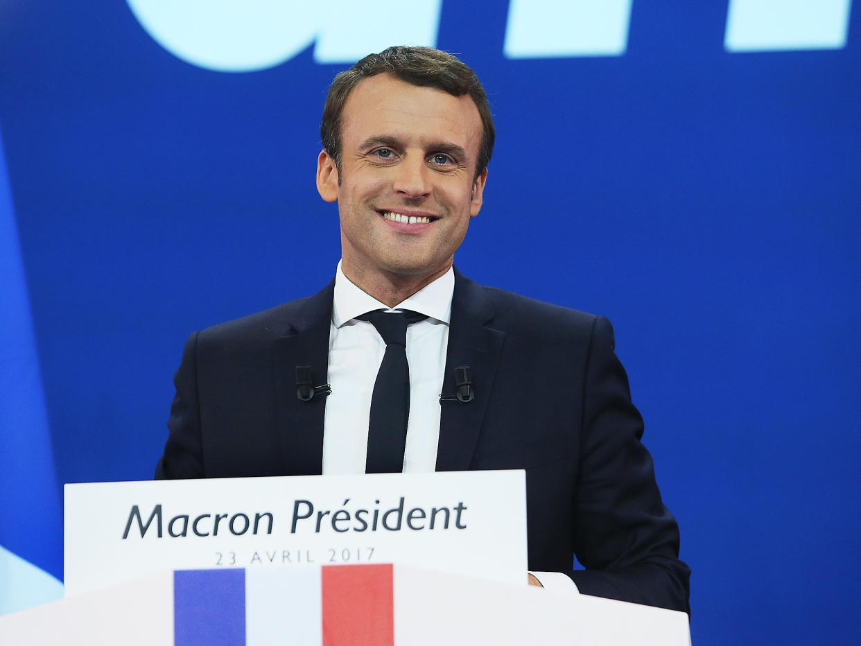 Emmanuel Macron wins First round of French presidential elections: Rex