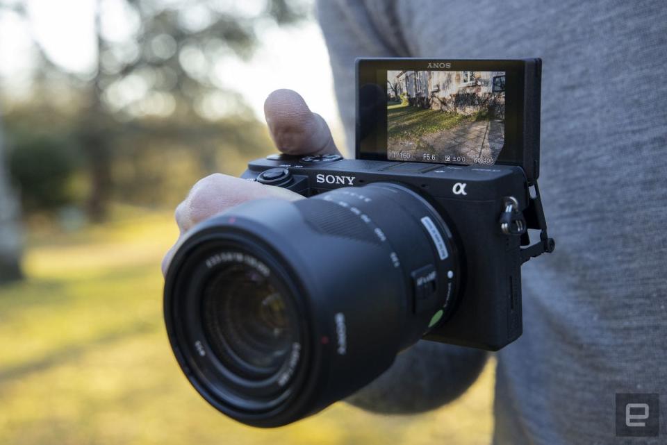 Sony A6400 APS-C mirrorless camera