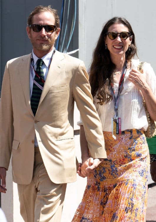 Andrea Casiraghi y Tatiana Santo Domingo