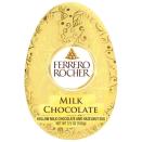 <p><strong>Ferrero Rocher</strong></p><p>walmart.com</p><p><strong>$16.90</strong></p><p><a href="https://go.redirectingat.com?id=74968X1596630&url=https%3A%2F%2Fwww.walmart.com%2Fip%2FFERRERO-Imbutito-EGG-Milk%2F1497793502&sref=https%3A%2F%2Fwww.countryliving.com%2Ffood-drinks%2Fg38867978%2Feaster-chocolate-eggs%2F" rel="nofollow noopener" target="_blank" data-ylk="slk:Shop Now;elm:context_link;itc:0;sec:content-canvas" class="link ">Shop Now</a></p><p>At 3.5 ounces, this is not the heftiest chocolate egg out there, but its hollow form means it's still, as one reviewer describes it, "humongous." Add to that a pretty gold wrap, beloved Ferrero Rocher milk chocolate with hazelnuts, and a good price point—that wins for the best large chocolate egg! We also love the smaller <a href="https://go.redirectingat.com?id=74968X1596630&url=https%3A%2F%2Fwww.walmart.com%2Fip%2FFERRERO-GOLDEN-EGGS-MILK%2F1521756915&sref=https%3A%2F%2Fwww.countryliving.com%2Ffood-drinks%2Fg38867978%2Feaster-chocolate-eggs%2F" rel="nofollow noopener" target="_blank" data-ylk="slk:Ferrero Rocher Golden Eggs;elm:context_link;itc:0;sec:content-canvas" class="link ">Ferrero Rocher Golden Eggs</a> with creamy chocolate hazelnut centers.</p>