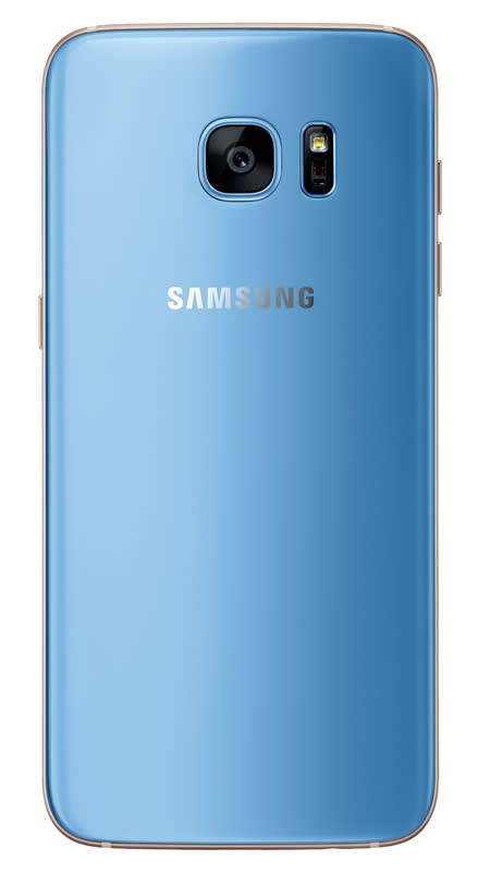 新色限定！Galaxy S7 edge冰湖藍現身