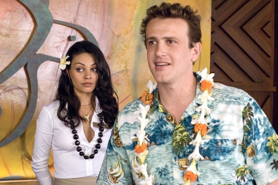 Mila Kunis and Jason Segel in 'Forgetting Sarah Marshall'