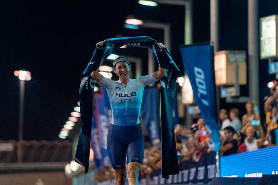 T100 Miami 2024, Pro Female race on the 9th March 2024 at the Miami Homestead Speedway, Miami, Florida USA ( photo: James Mitchell)