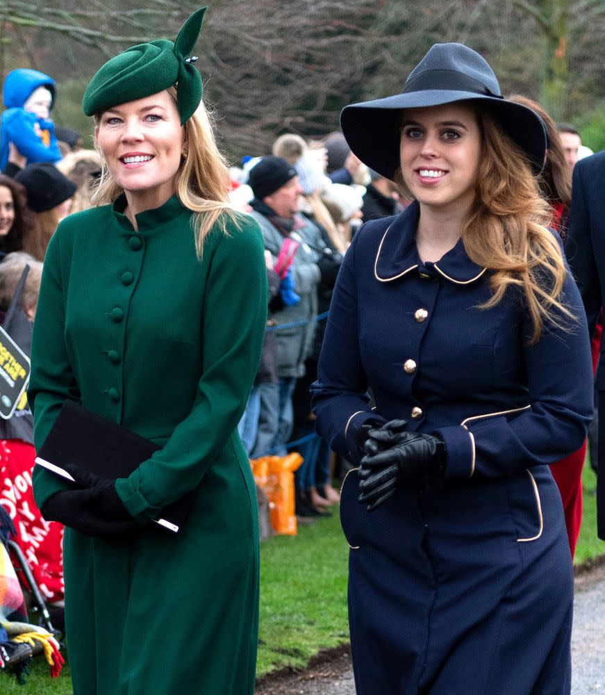 Autumn Phillips and Princess Beatrice