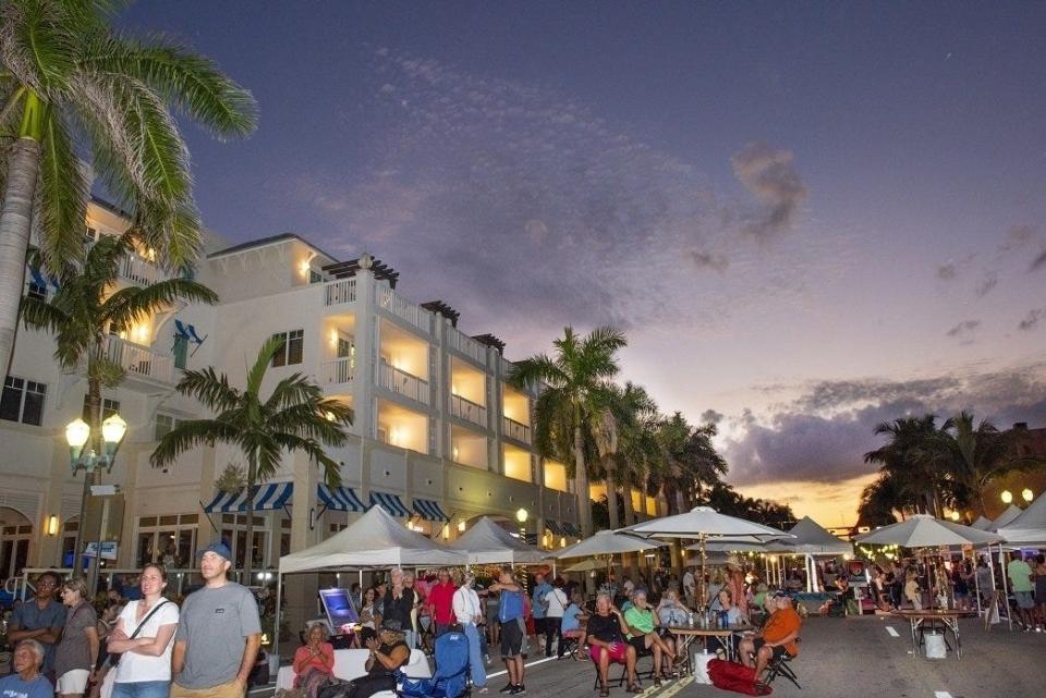 Art & Jazz on the Avenue will be held Wednesday, Feb. 28 on East Atlantic Avenue in downtown Delray Beach. This multi-block party will feature bands, multiple mural artists, vendors, dining, dancing and more.