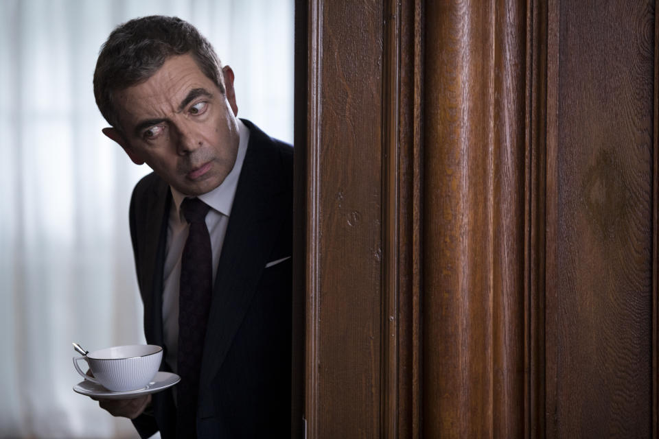 Rowan Atkinson in <i>Johnny English Strikes Again</i>. (Universal)