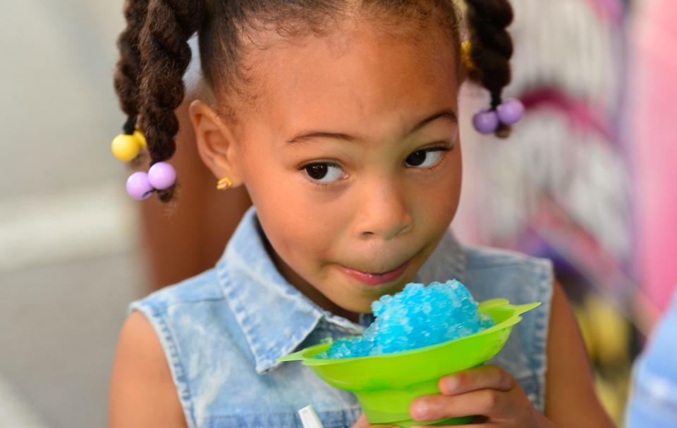 Icy treats are popular summer refreshers at many Fourth of July celebrations.